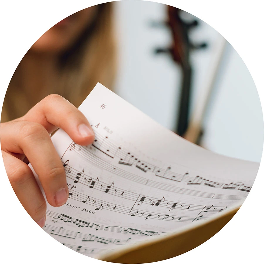 Personalized drum instruction at Chorus Music