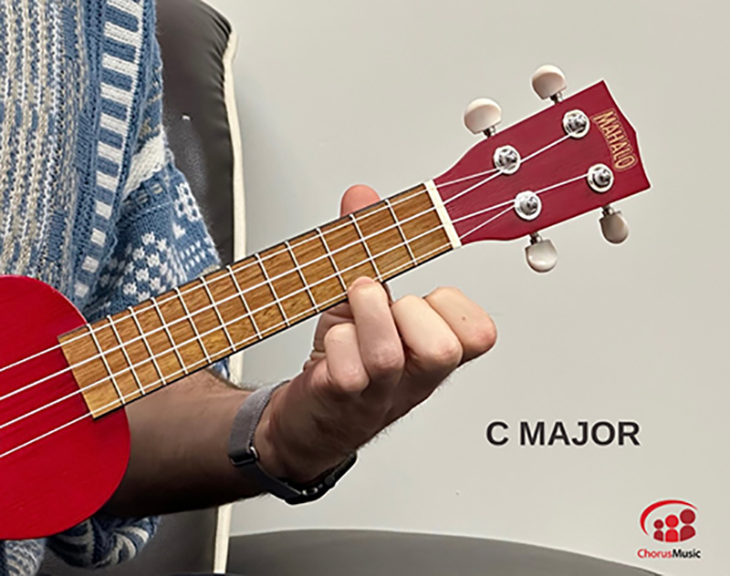 Beginner guitarist playing