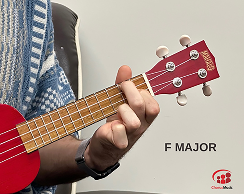  Beginner guitarist playing