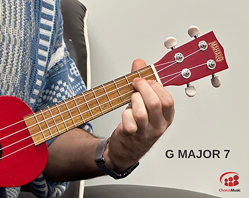 Beginner guitarist playing