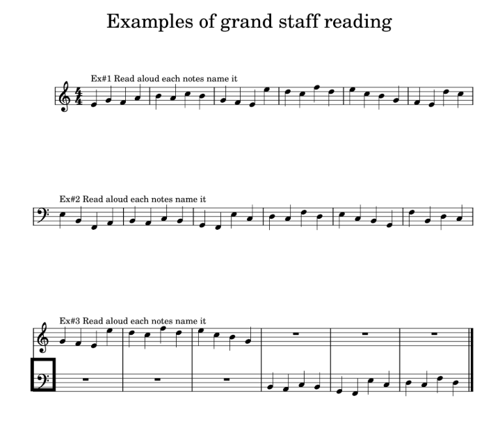 Reading Music