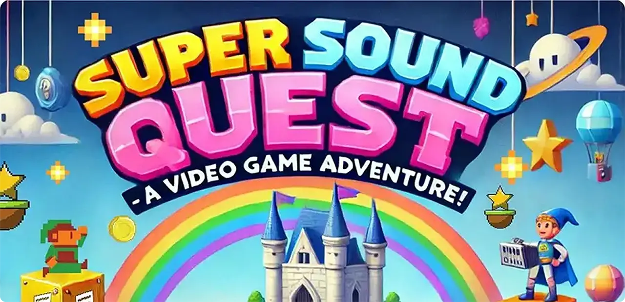 Super Sound Quest Video Game Adventure Summer Camp at Chorus Music Academy